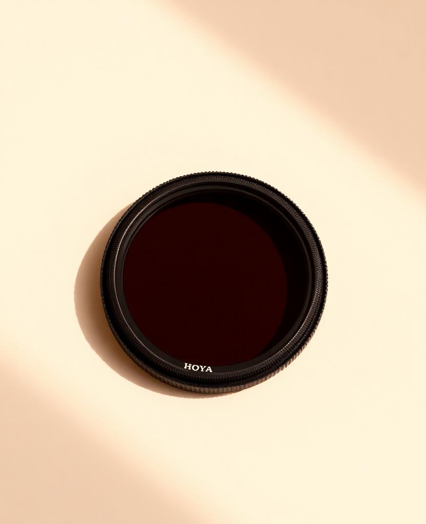 Hoya 49mm NDx4 Filter for hire in Noosa — 2-stop fixed neutral density · slim mount