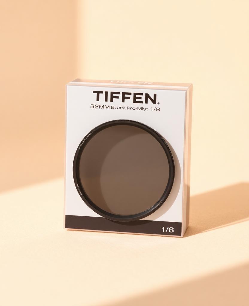 Tiffen 82mm Black Pro-Mist 1/8 for hire in Noosa — Cinematic diffusion filter · soft highlight bloom